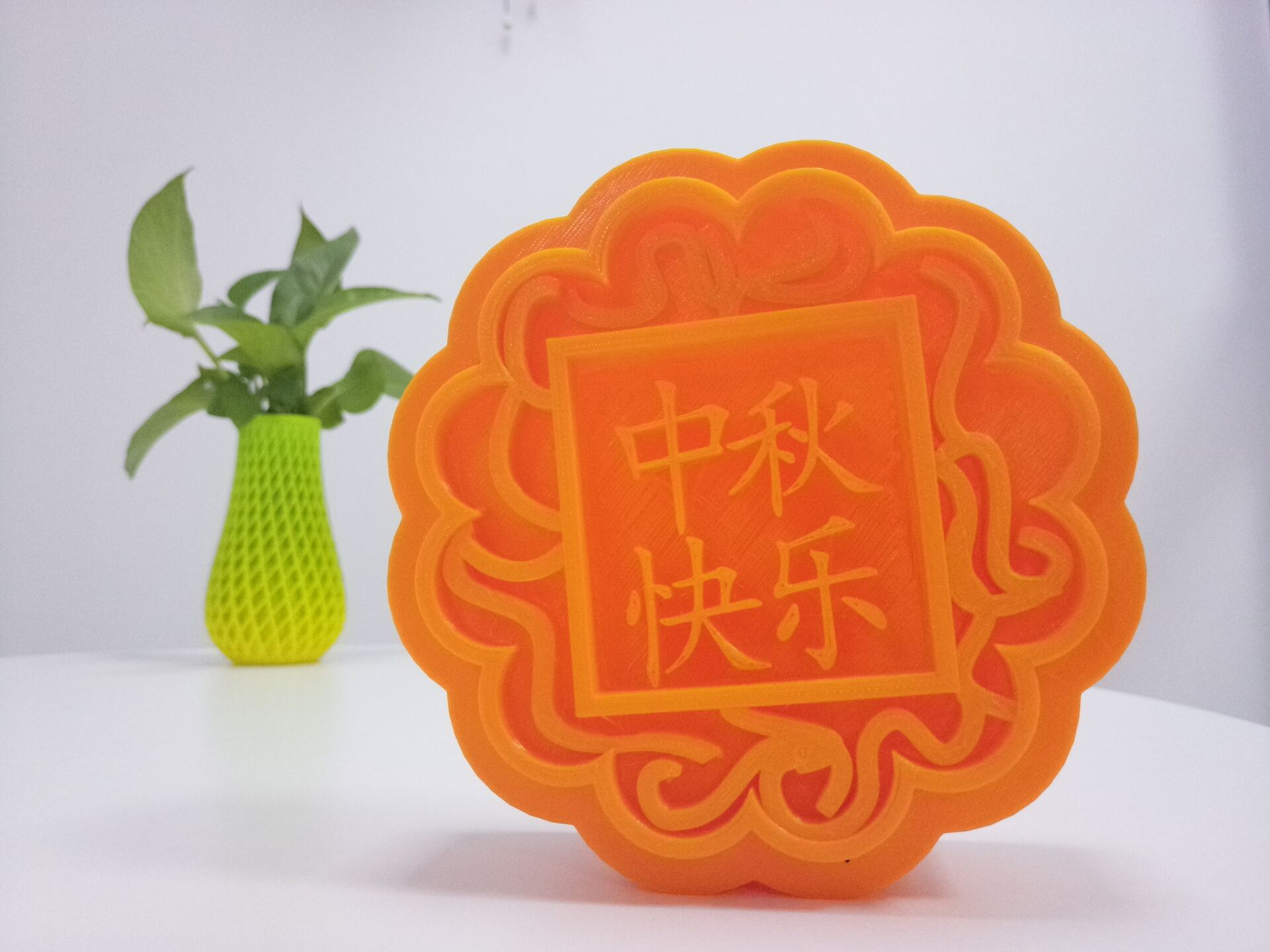 森工打印的月餅模型