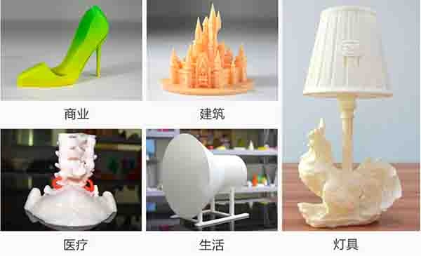 3d打印模型應用