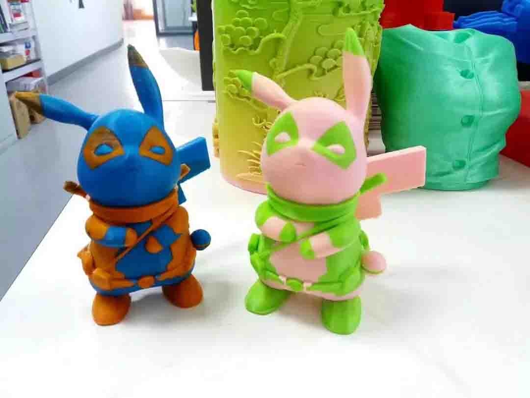 混色3d打印模型