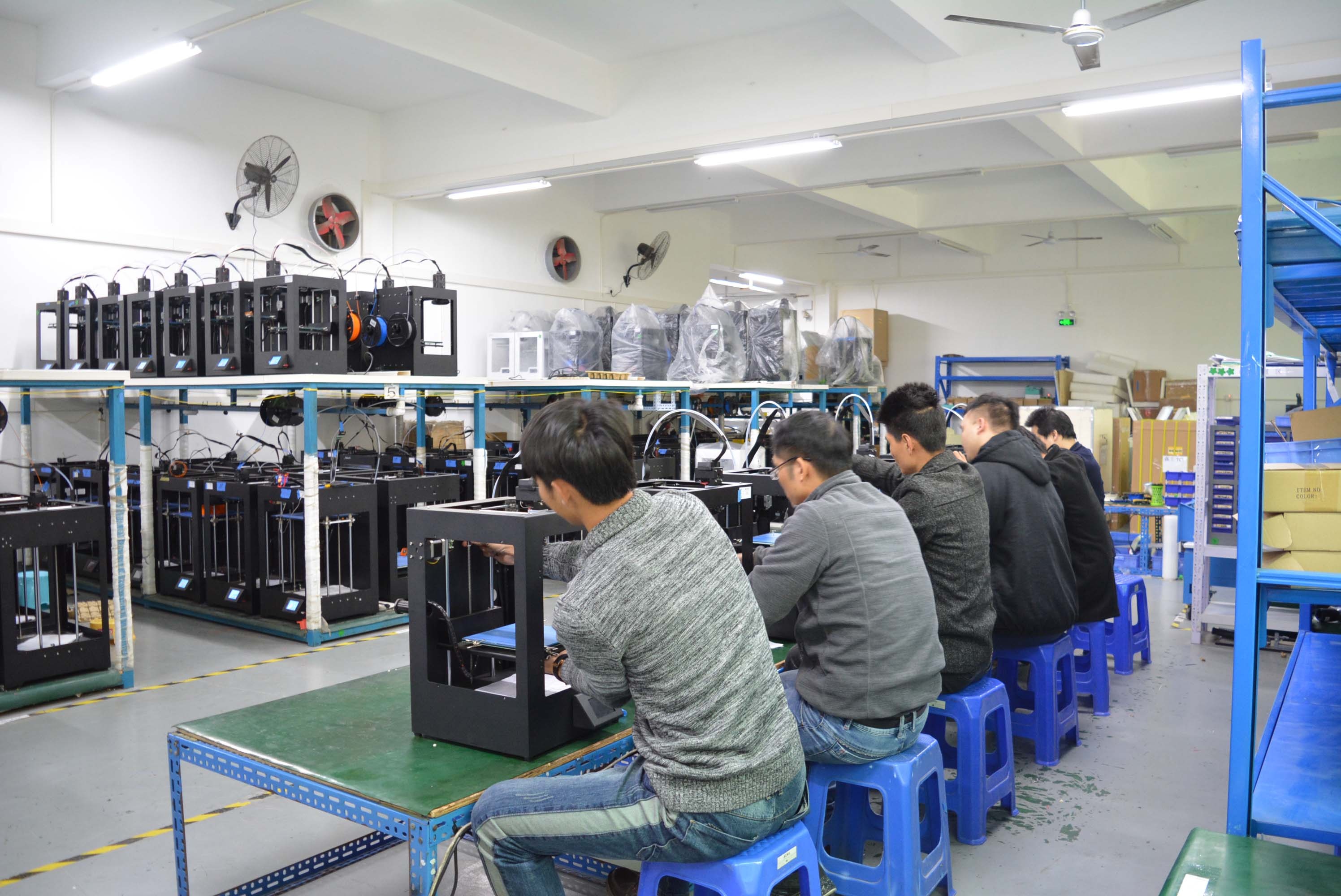 裝配混色3d打印機